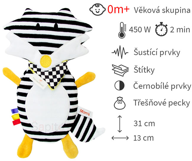 nahřívací polštářek